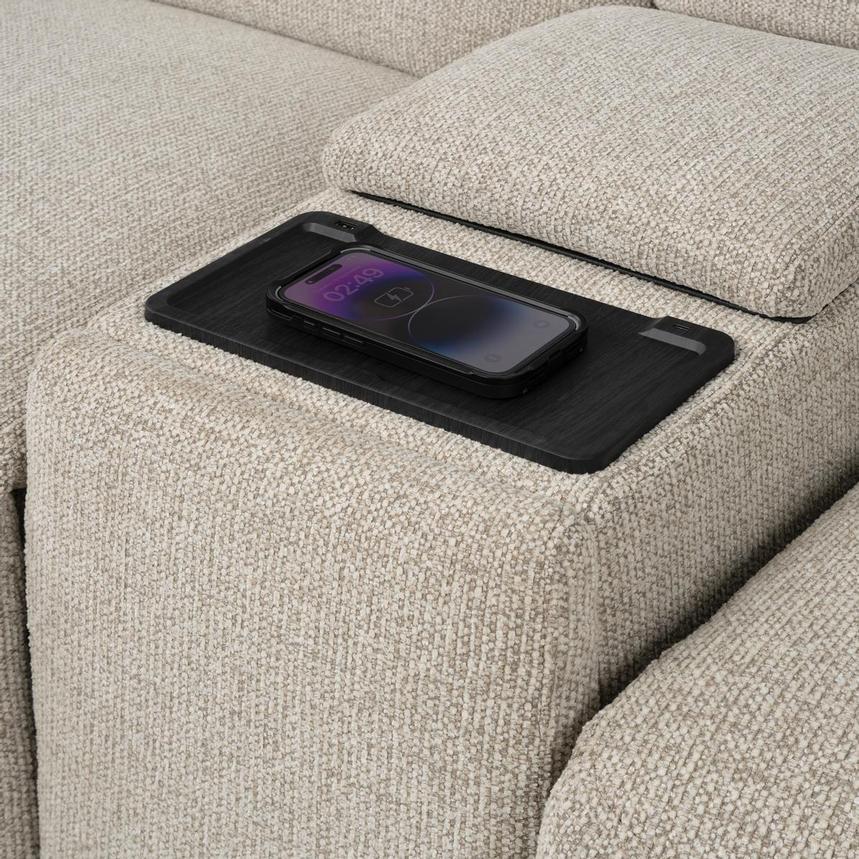 Gordon Power Reclining Sectional with 6PCS/2PWR alternate image, 8 of 13 images.