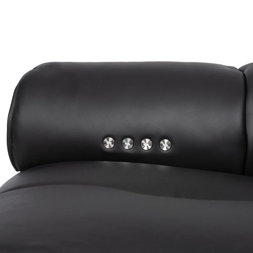 Obsidian Leather Power Reclining Sectional with 4PCS/2PWR  alternate image, 8 of 9 images.