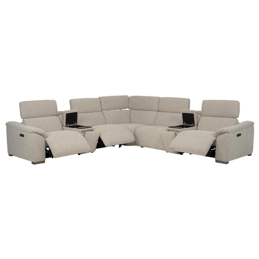 Gordon Power Reclining Sectional with 7PCS/3PWR alternate image, 3 of 14 images.