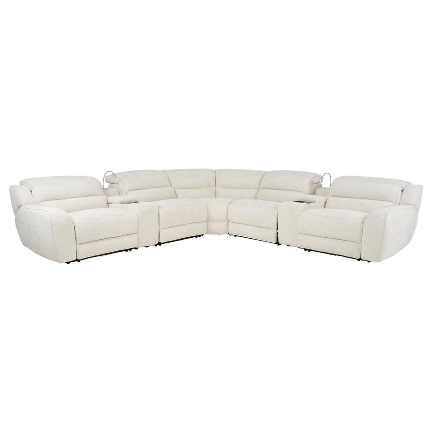 Astro II Power Reclining Sectional with 7PCS/3PWR main image, 1 of 9 images.