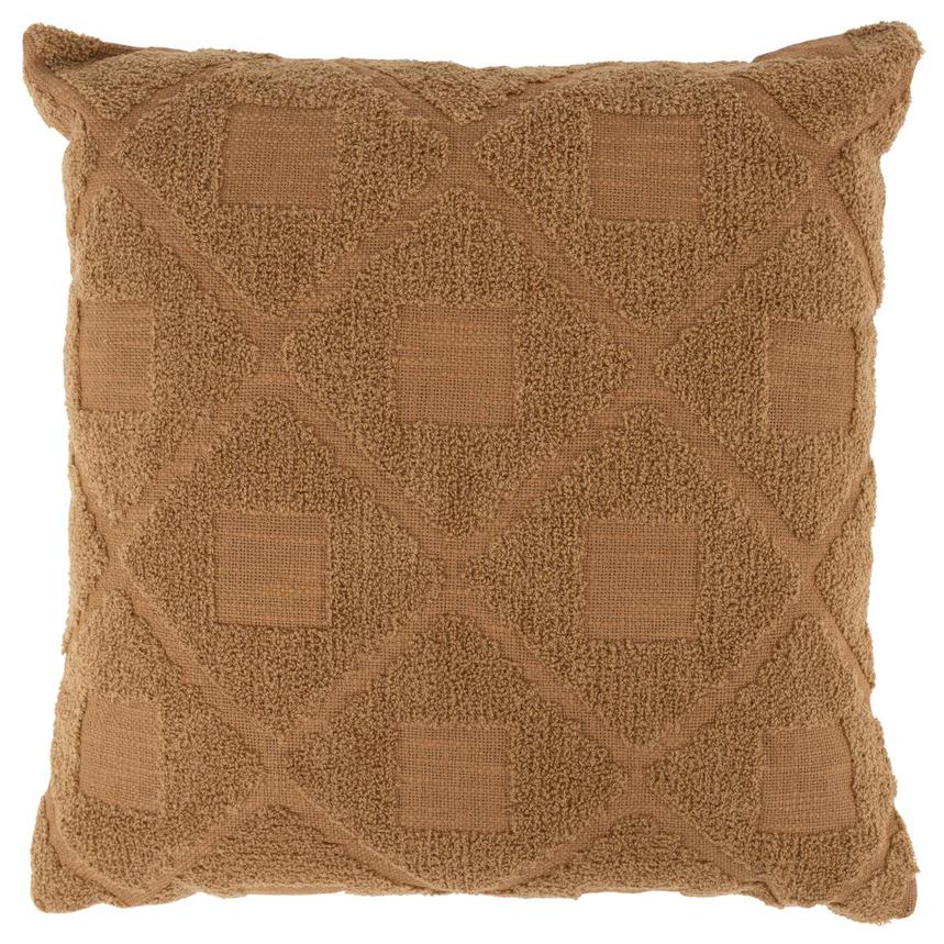 Barite Brown Accent Pillow main image, 1 of 4 images.