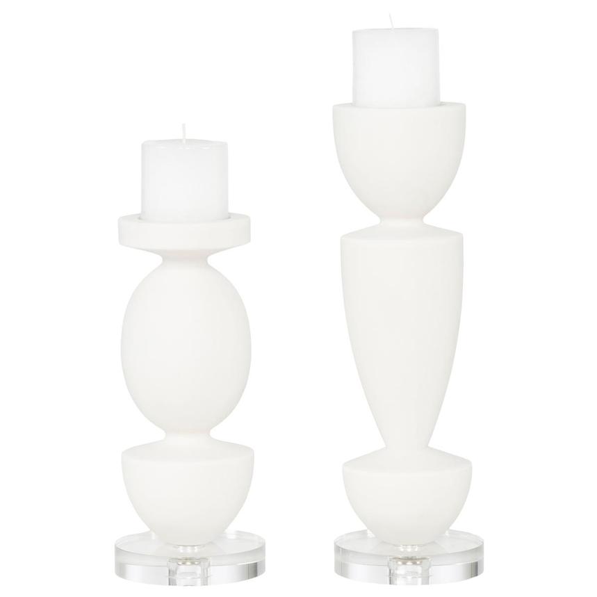 Thassos Candle Holder Set of 2 main image, 1 of 3 images.