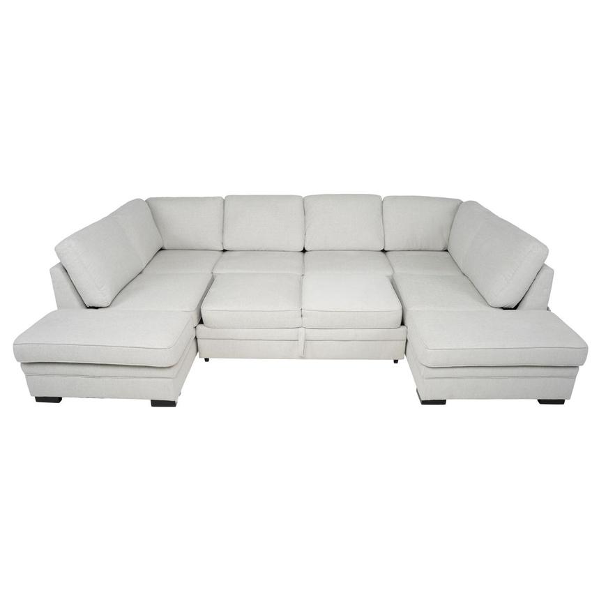 Meave Sectional Sleeper Sofa w/Storage  alternate image, 3 of 12 images.