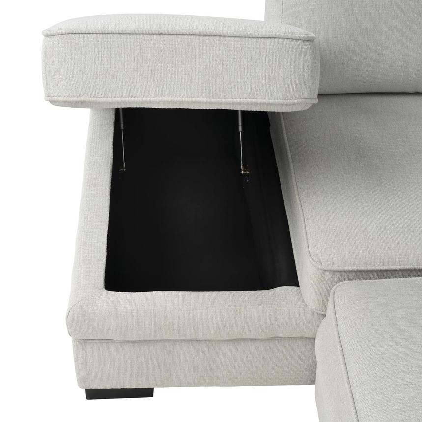 Meave Sectional Sleeper Sofa w/Storage alternate image, 9 of 12 images.