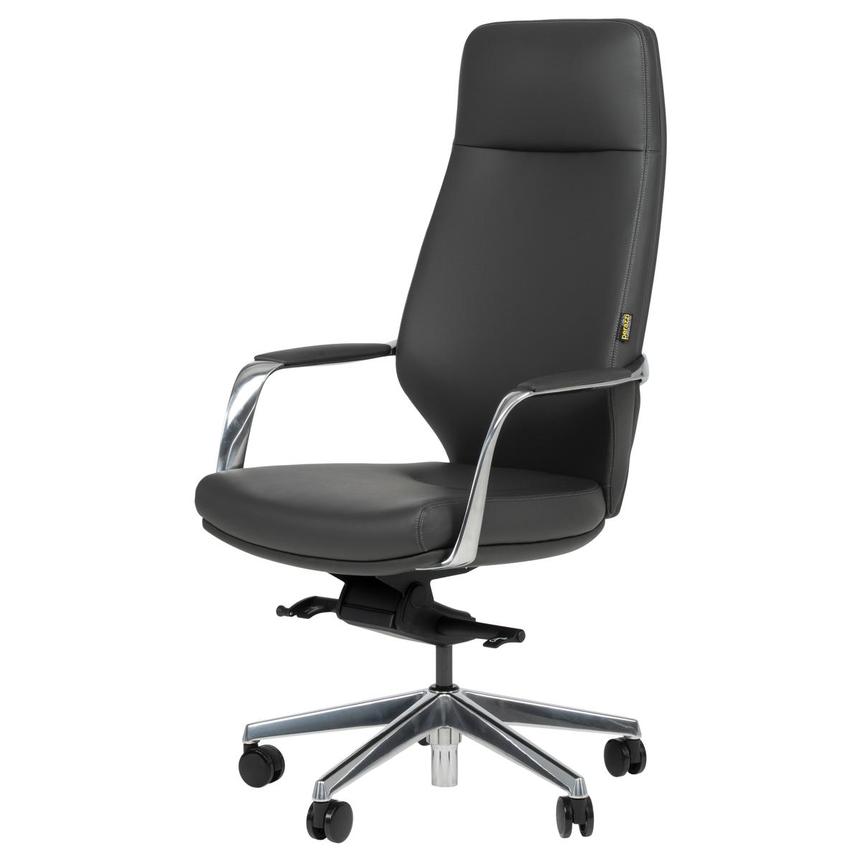 Yoshi Dark Gray High Back Desk Chair main image, 1 of 12 images.