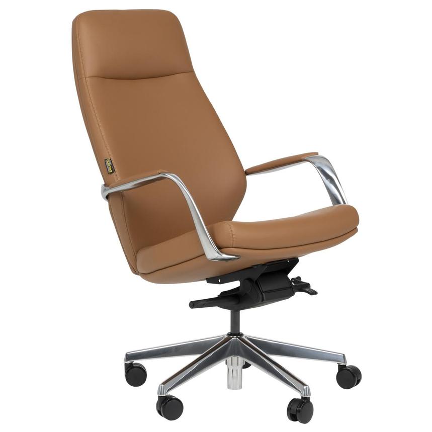 Yoshi Tan High Back Desk Chair alternate image, 3 of 12 images.