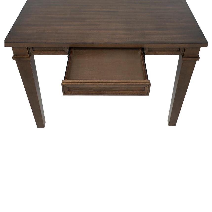 Marisol Brown Extendable Dining Table alternate image, 6 of 9 images.