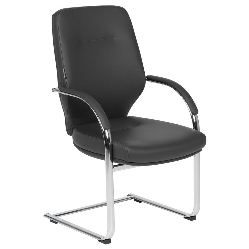 Sandra Dark Gray Guest Chair alternate image, 3 of 11 images.
