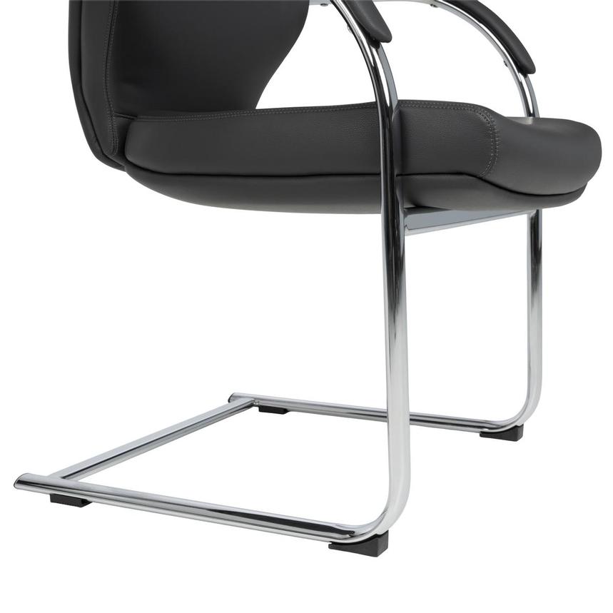 Sandra Dark Gray Guest Chair alternate image, 8 of 11 images.