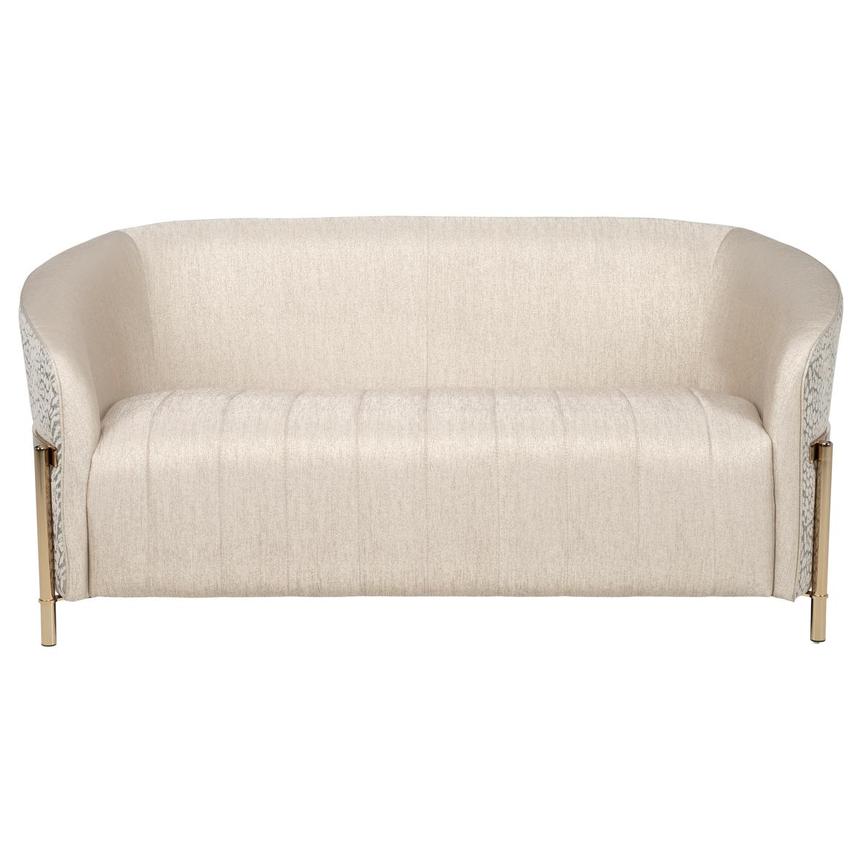 Lainey Cream Loveseat  alternate image, 3 of 9 images.