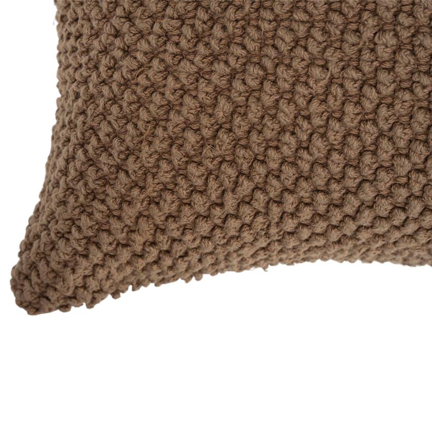 Nudos Brown Accent Pillow  alternate image, 3 of 4 images.