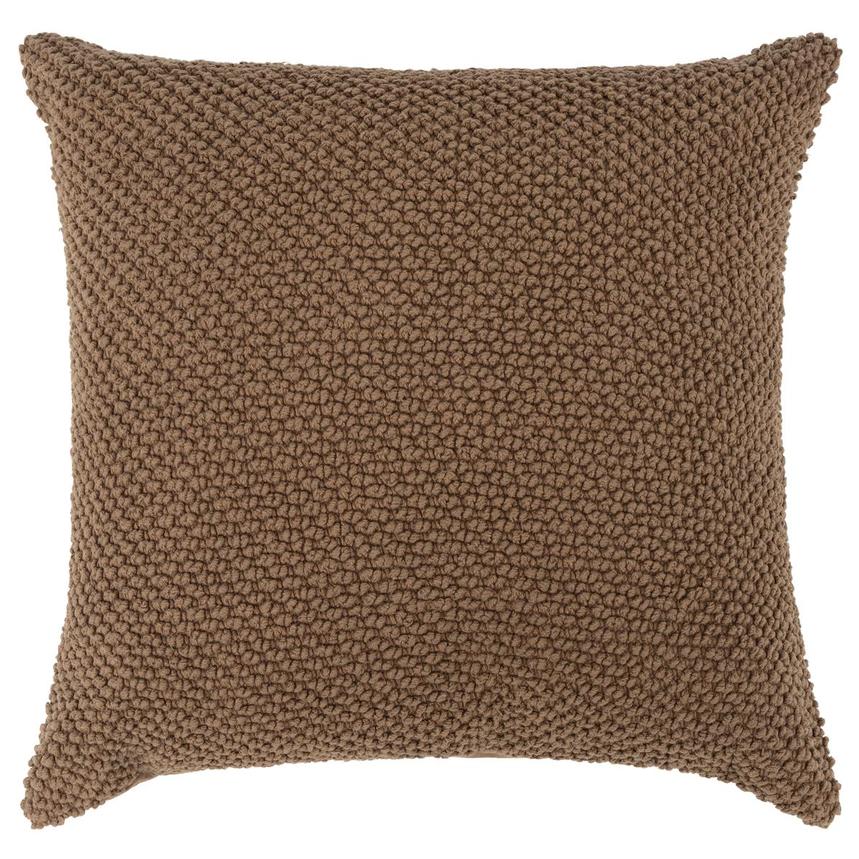 Nudos Brown Accent Pillow  main image, 1 of 4 images.