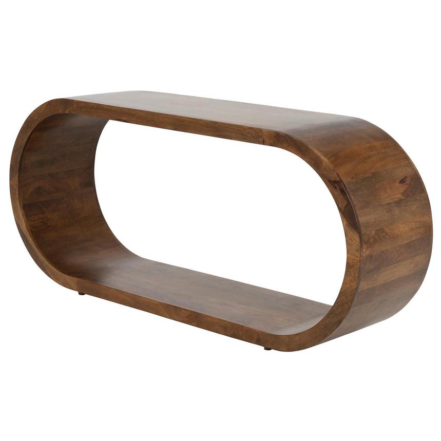 Oval Aura Console Table  main image, 1 of 7 images.