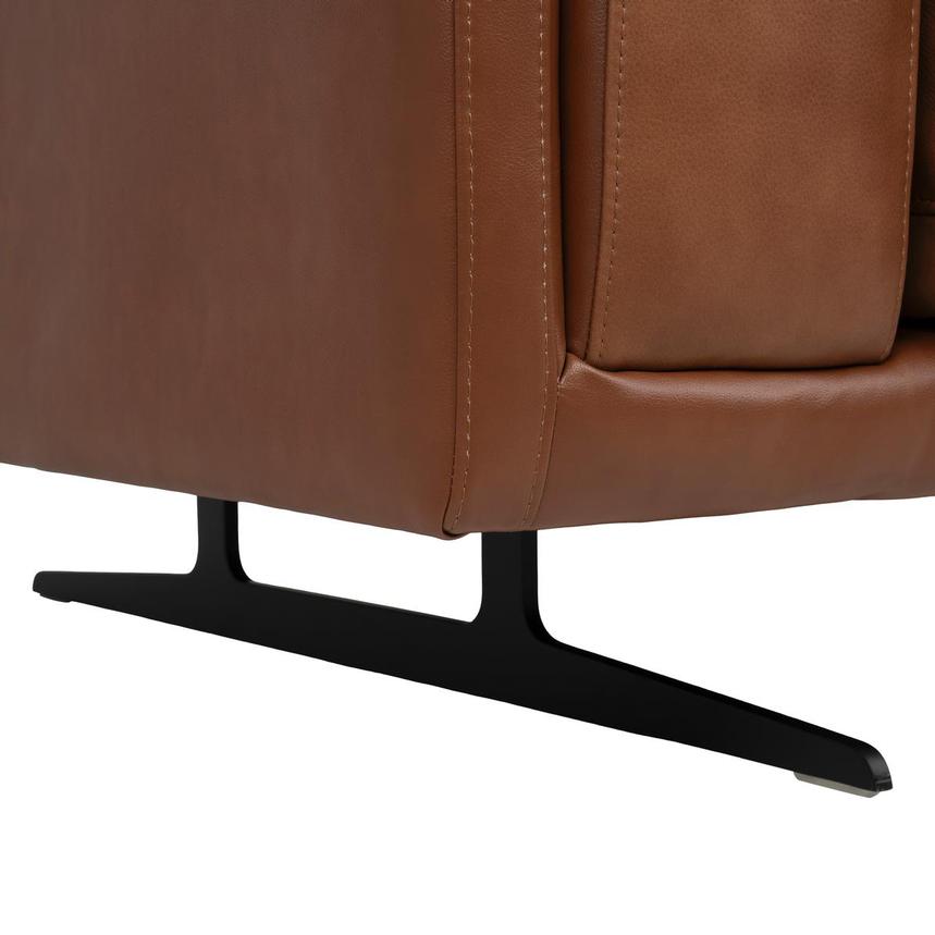 Palermo Tan Leather Sofa w/Right Chaise  alternate image, 8 of 8 images.