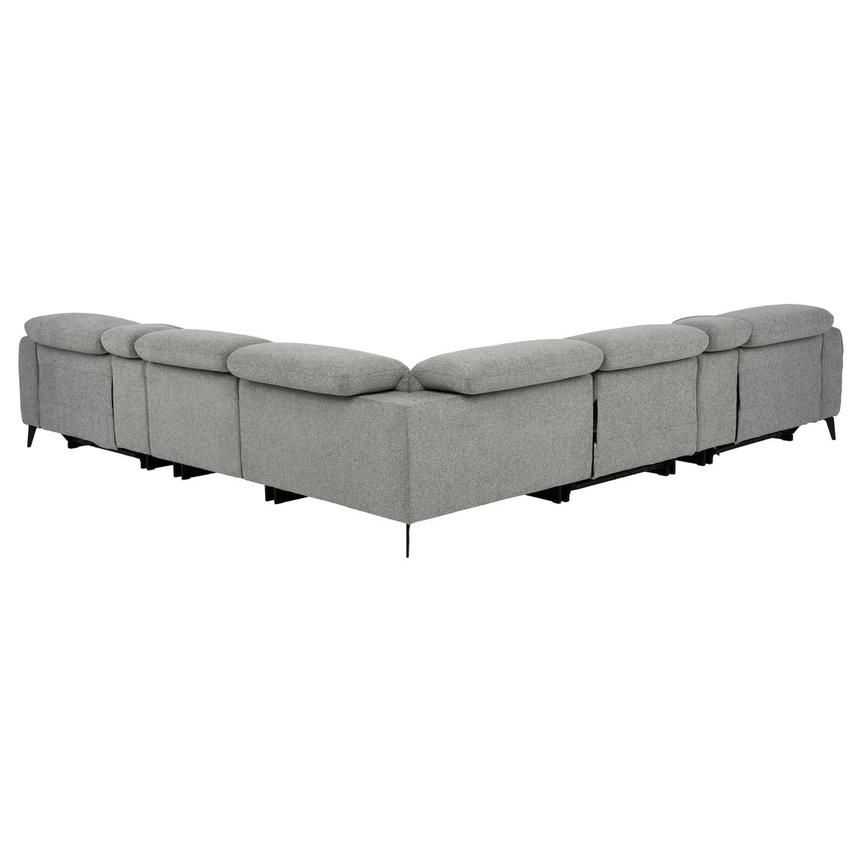 Luke Dark Gray Power Reclining Sectional with 7PCS/3PWR alternate image, 3 of 11 images.