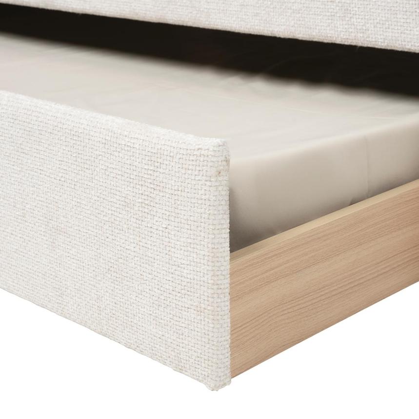 Jade Beige Twin Trundle Bed  alternate image, 8 of 9 images.