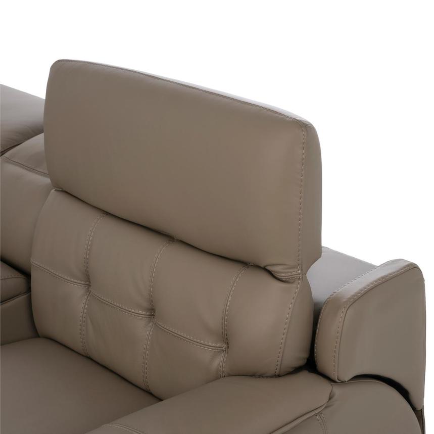 Graystone Dark Taupe Home Theater Leather Seating with 5PCS/3PWR alternate image, 9 of 13 images.