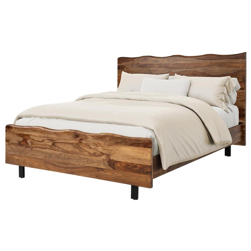 Brownstone Queen Panel Bed  main image, 1 of 8 images.