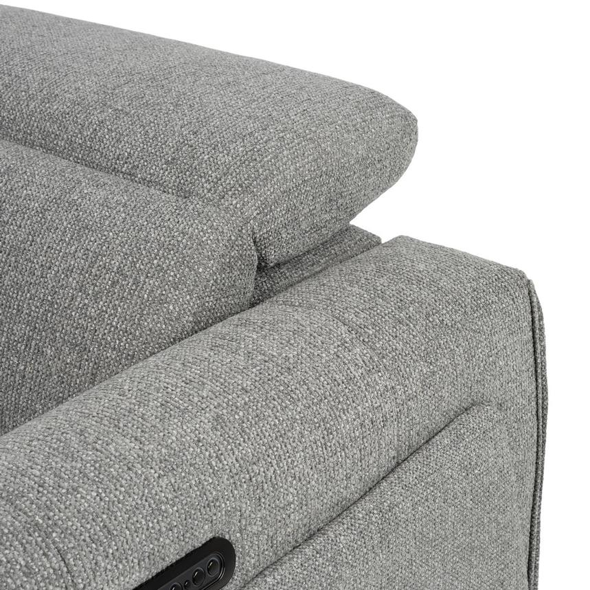 Luke Dark Gray Power Reclining Sectional with 7PCS/3PWR alternate image, 8 of 11 images.