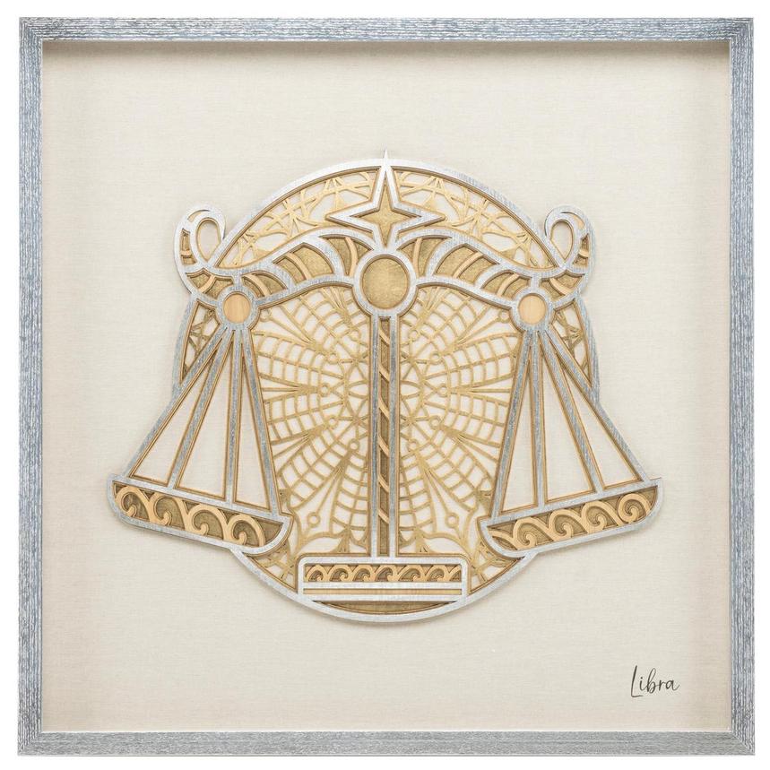 Libra Zodiac Shadow Box  main image, 1 of 5 images.