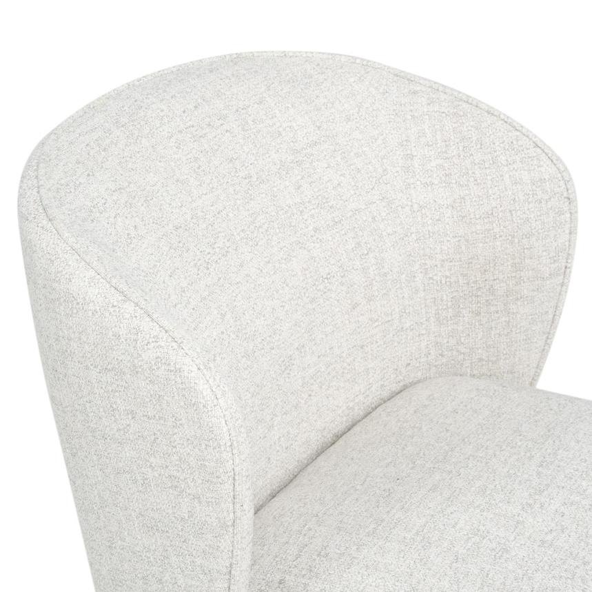 Lottie Gray Side Chair w/Casters alternate image, 6 of 9 images.