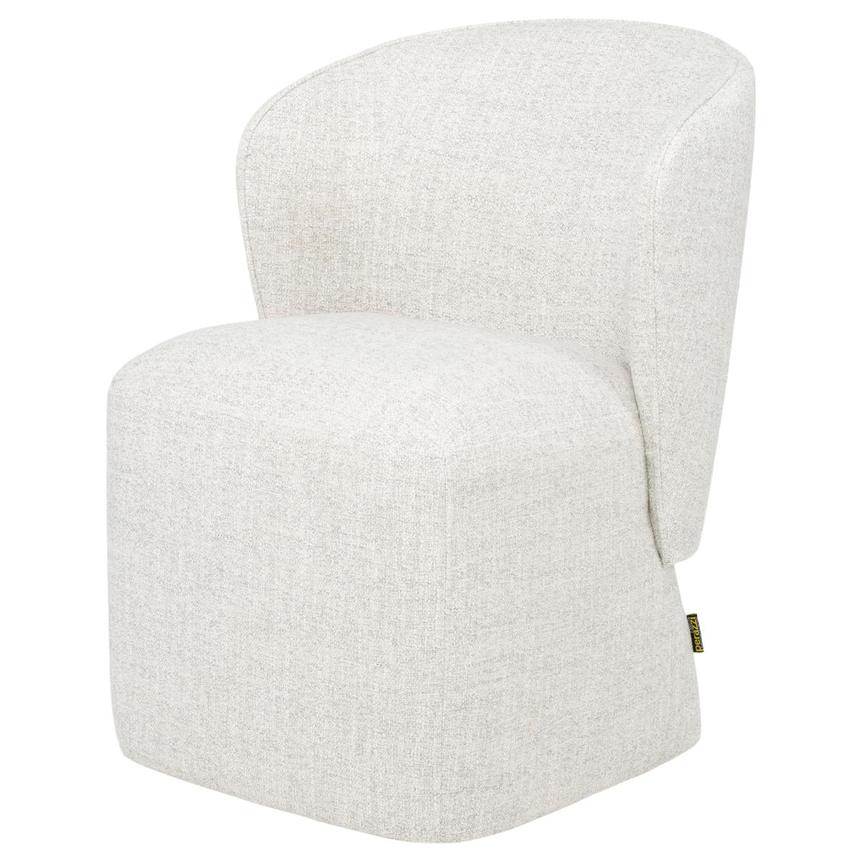 Lottie Gray Side Chair w/Casters main image, 1 of 9 images.