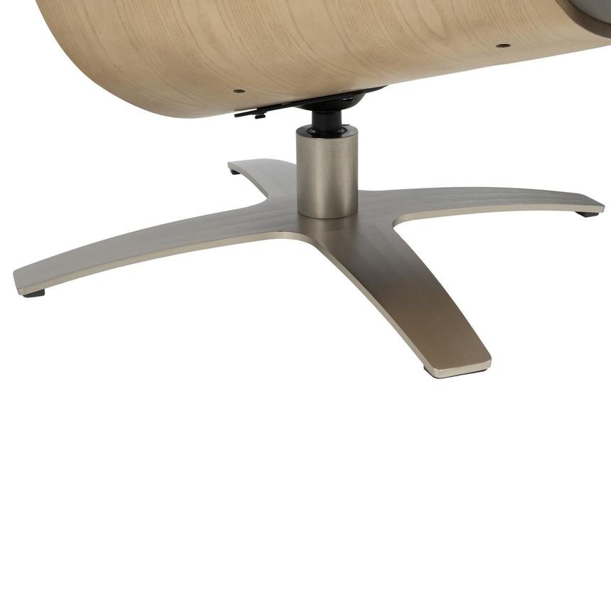 Fabrizio Taupe Leather Accent Chair  alternate image, 10 of 13 images.