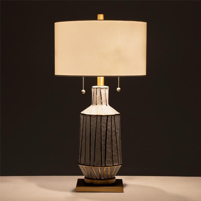 Gilded Stone Table Lamp alternate image, 3 of 8 images.