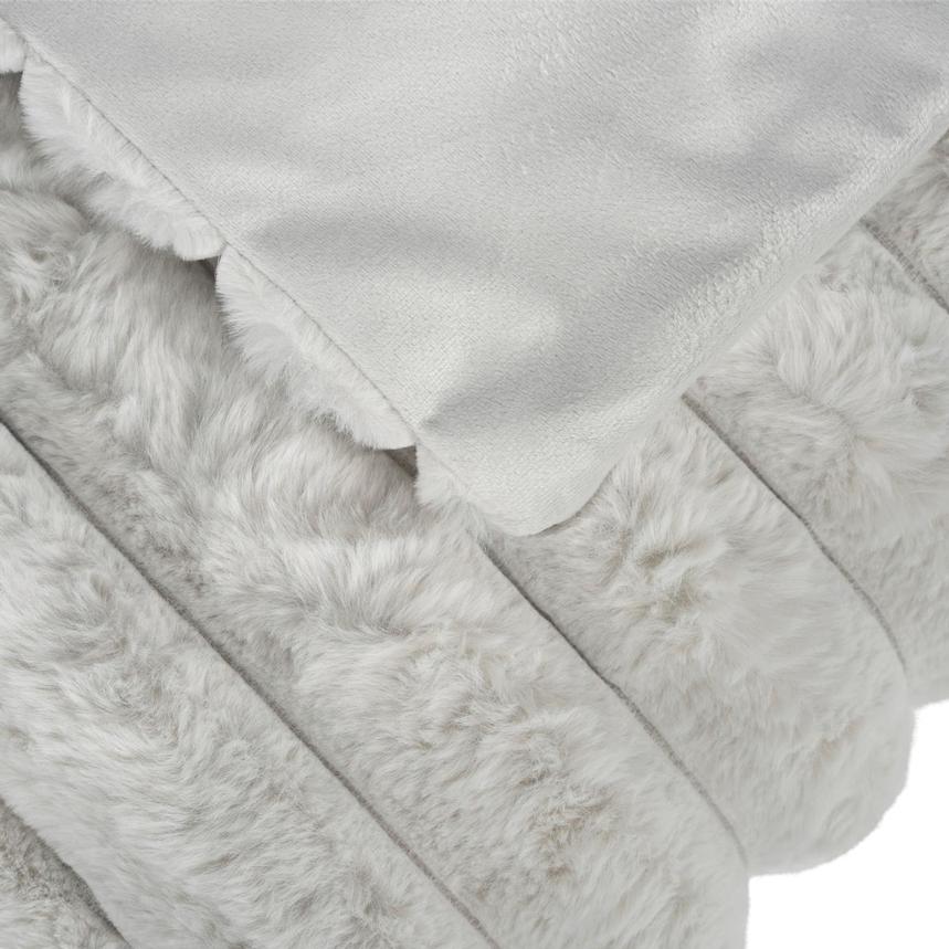 Welig Gray Throw  alternate image, 3 of 4 images.