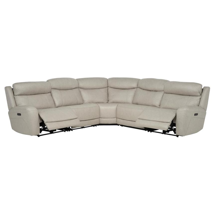 Shale Power Reclining Sectional with 5PCS/2PWR  alternate image, 3 of 10 images.