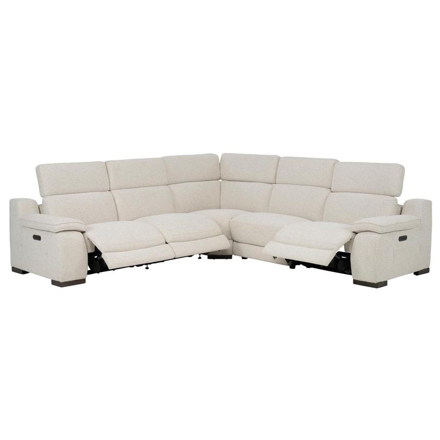 Gian Carlo Power Reclining Sectional with 5PCS/3PWR  alternate image, 3 of 10 images.