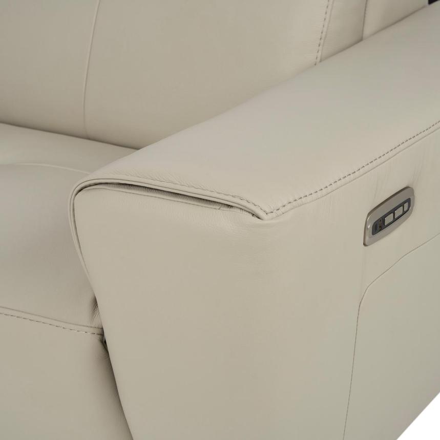 Altamura Leather Power Reclining Sectional with 5PCS/2PWR alternate image, 8 of 10 images.