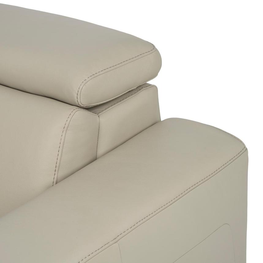 Altamura Leather Power Reclining Sectional with 5PCS/3PWR alternate image, 8 of 12 images.