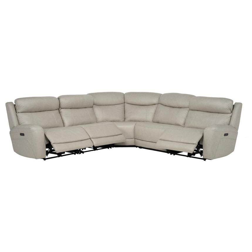 Shale Power Reclining Sectional with 5PCS/3PWR alternate image, 3 of 7 images.