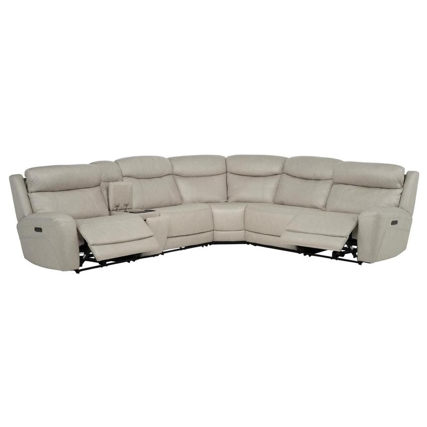 Shale Power Reclining Sectional with 6PCS/2PWR  alternate image, 3 of 12 images.