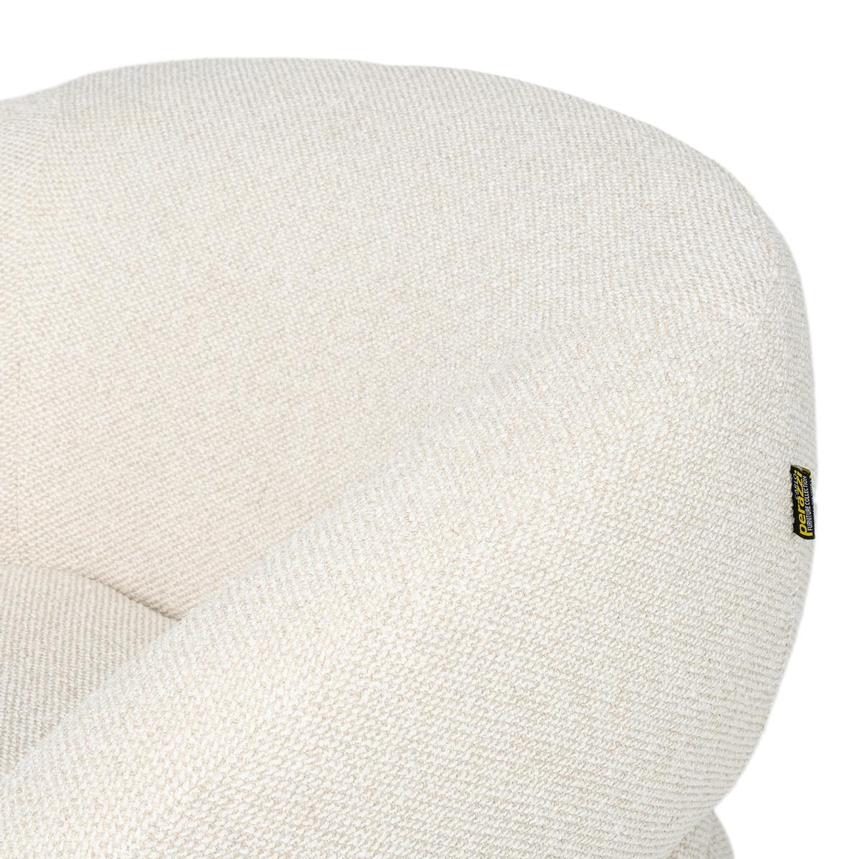 Zuri Cream Swivel Accent Chair  alternate image, 8 of 10 images.