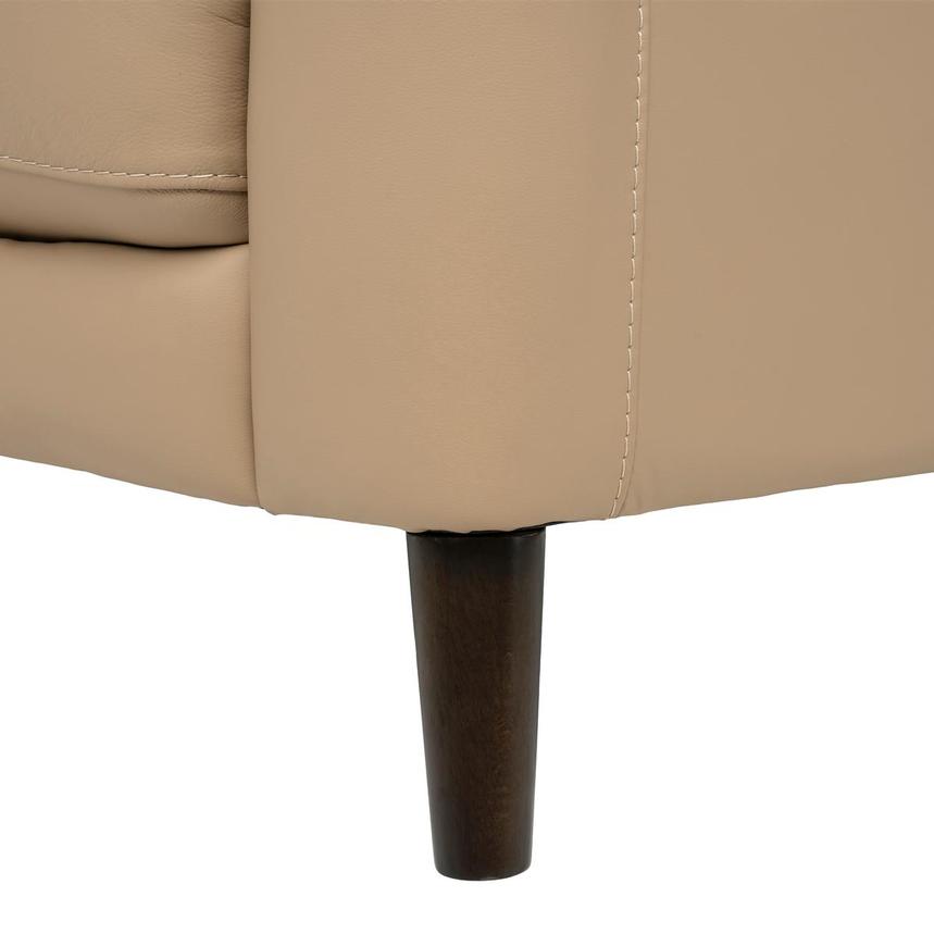 Bali Dark Cream Leather Arm Chair alternate image, 9 of 9 images.