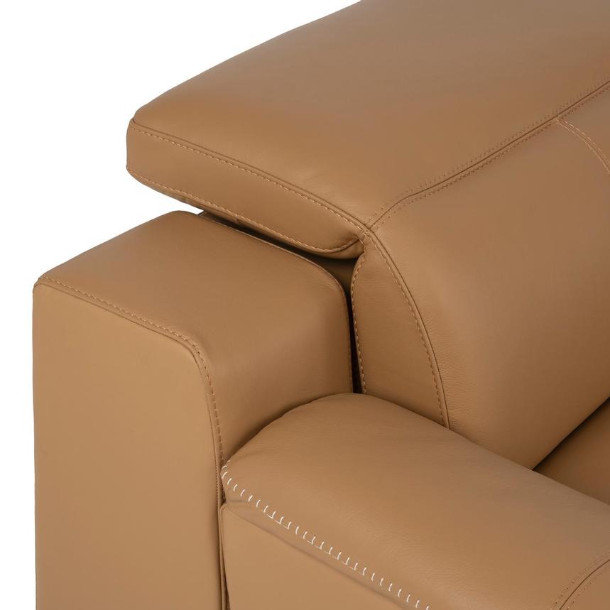 Davis 2.0 Tan Home Theater Leather Seating with 5PCS/3PWR alternate image, 9 of 11 images.