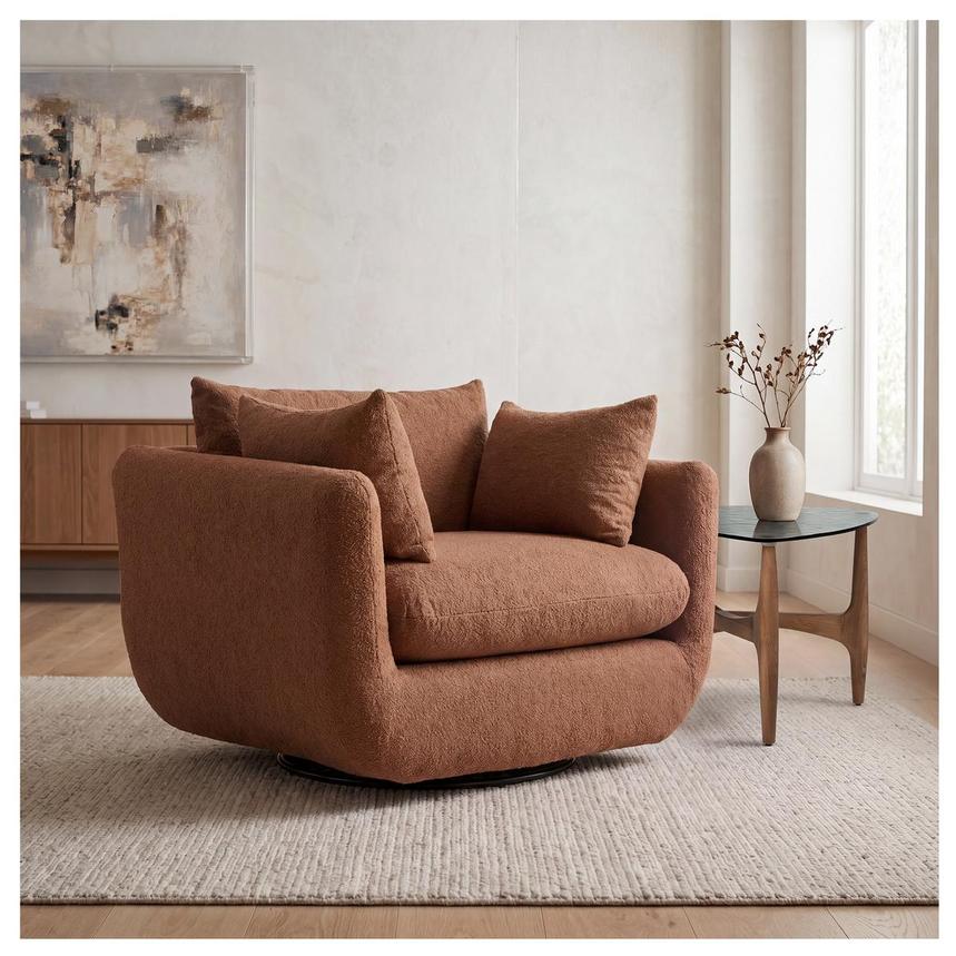 Cormic Swivel Accent Chair  alternate image, 3 of 10 images.