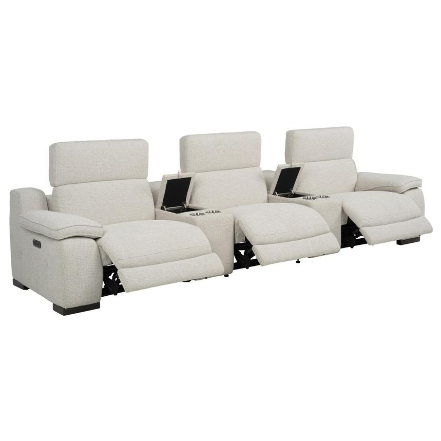 Gian Carlo Home Theater Seating with 5PCS/3PWR  alternate image, 3 of 12 images.