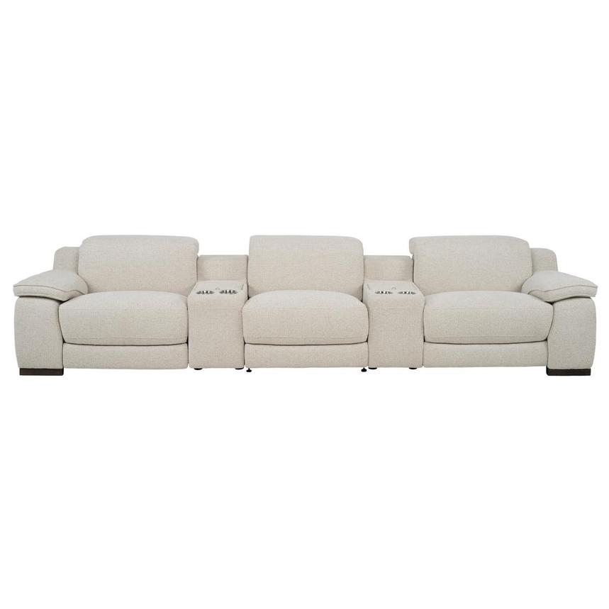 Gian Carlo Home Theater Seating with 5PCS/2PWR main image, 1 of 12 images.