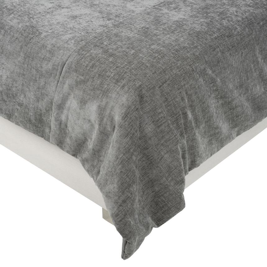 Nemin Grey King Comforter Set 3PC  alternate image, 3 of 5 images.