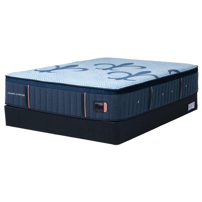 Lux Hybrid Elite Firm King Mattress w/Regular Foundation by Stearns & Foster
