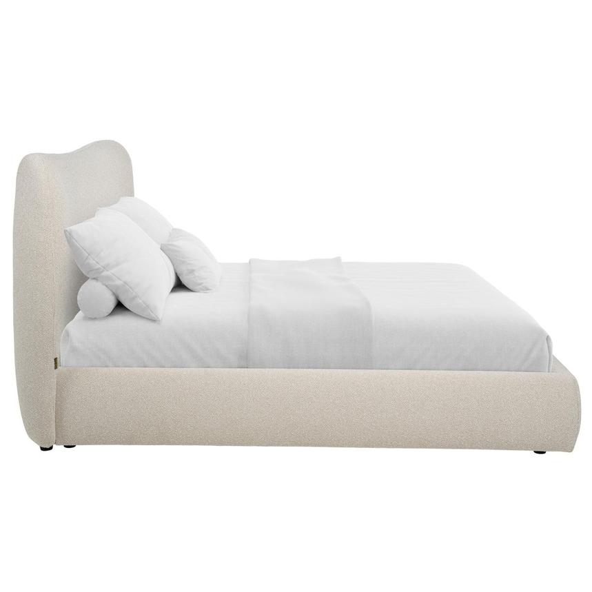 Arianna Cream King Platform Bed alternate image, 3 of 8 images.