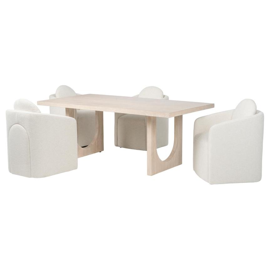 Luce/Layla 5-Piece Dining Set  main image, 1 of 3 images.