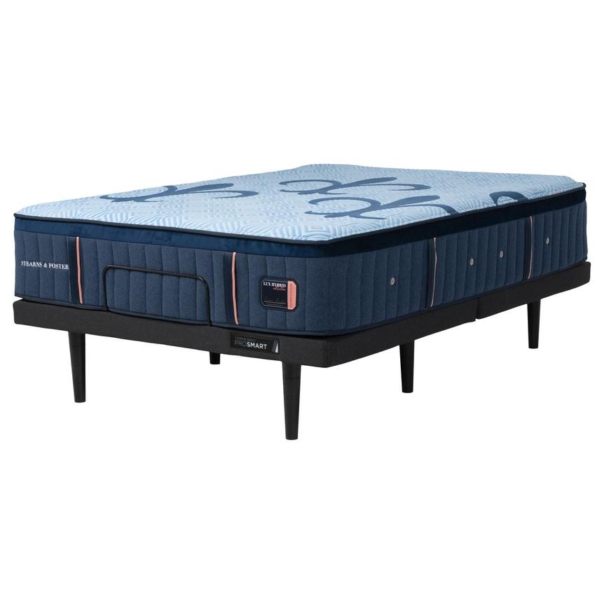 Lux Hybrid Elite Medium Queen Mattress w/Ergo® ProSmart Powered Base by Tempur-Pedic