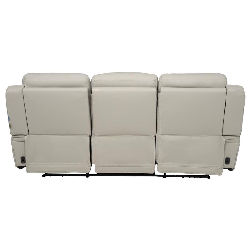 Kylo Light Gray Power Motion Leather Sofa  alternate image, 5 of 13 images.