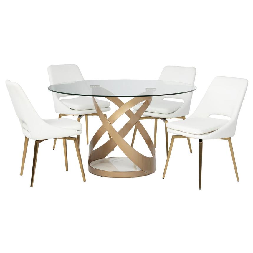 Terri/Chantelle 5-Piece Dining Set  main image, 1 of 4 images.