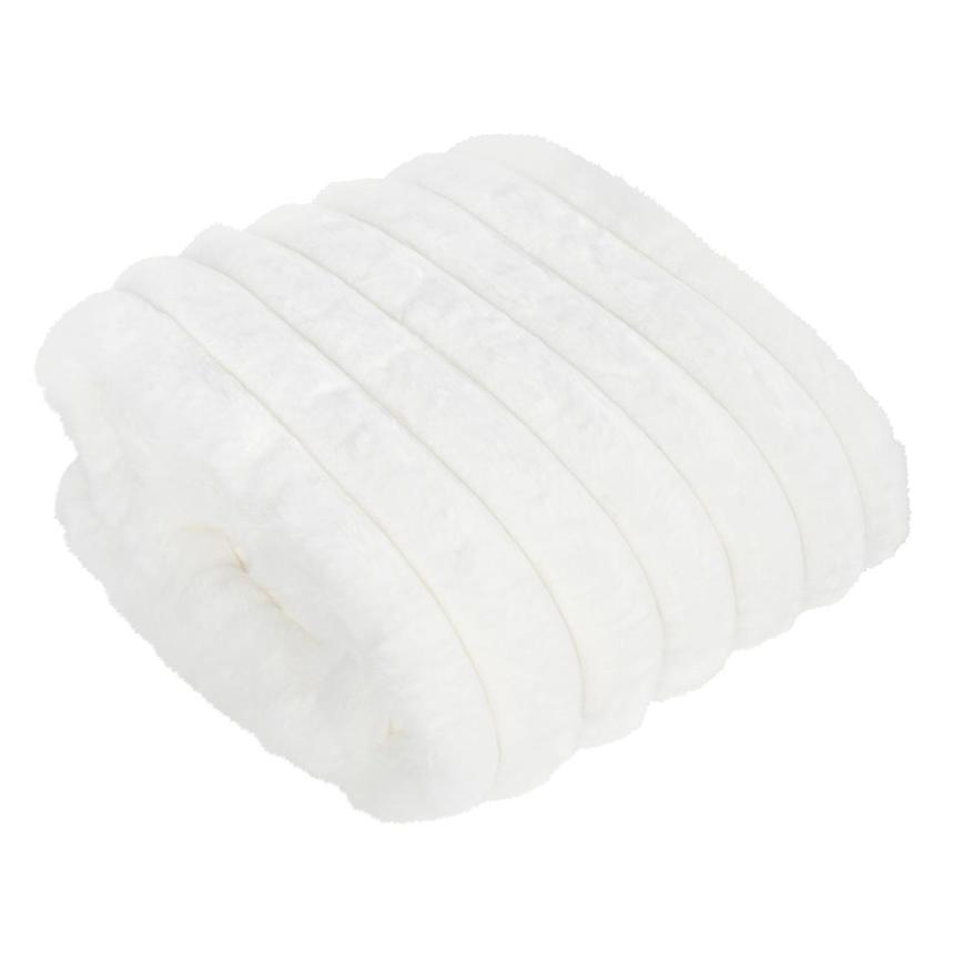 Welig White Throw main image, 1 of 4 images.