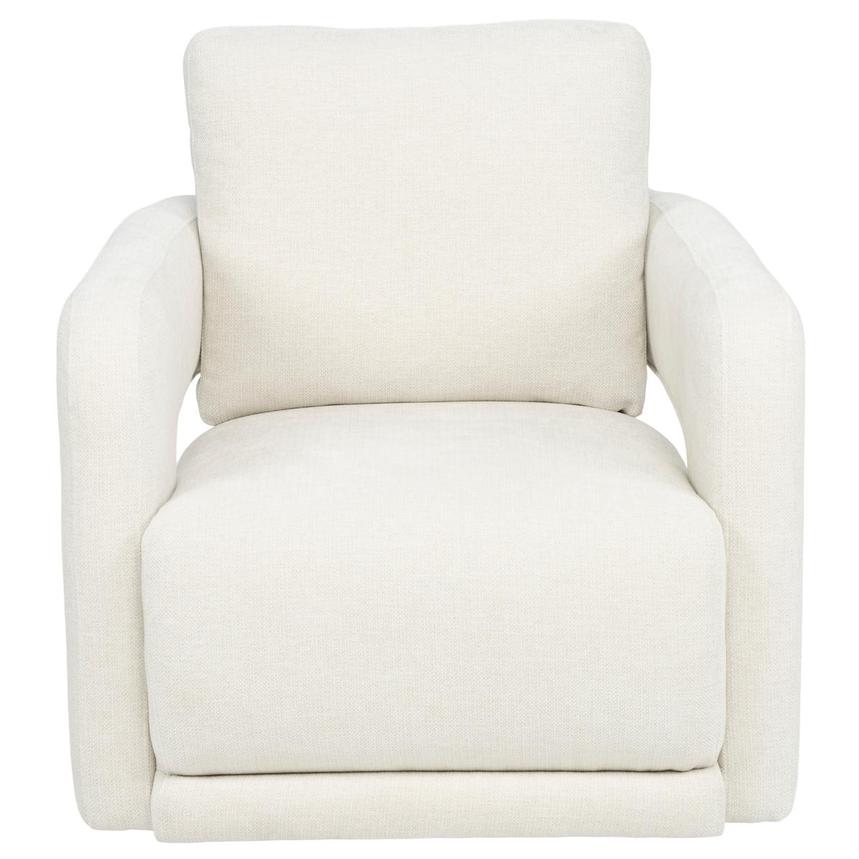 Carmello Light Gray Swivel Chair  alternate image, 3 of 8 images.